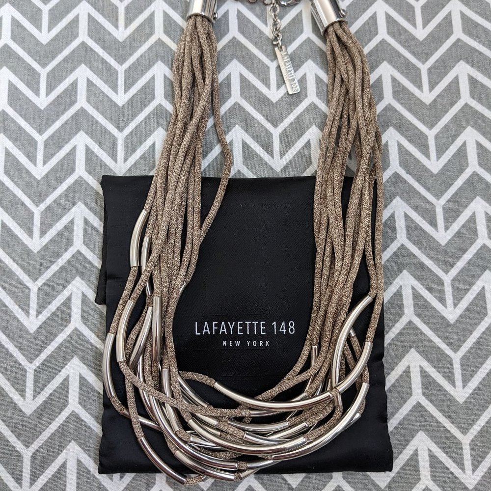 Lafayette 148 New York Mesh Necklace